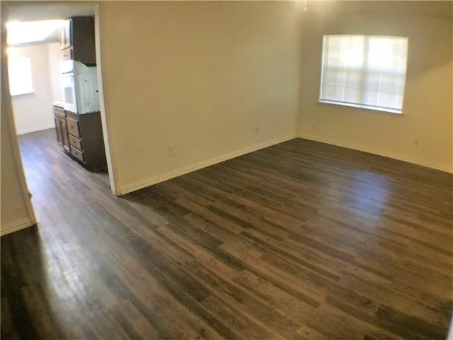 wooden floor in an empty room