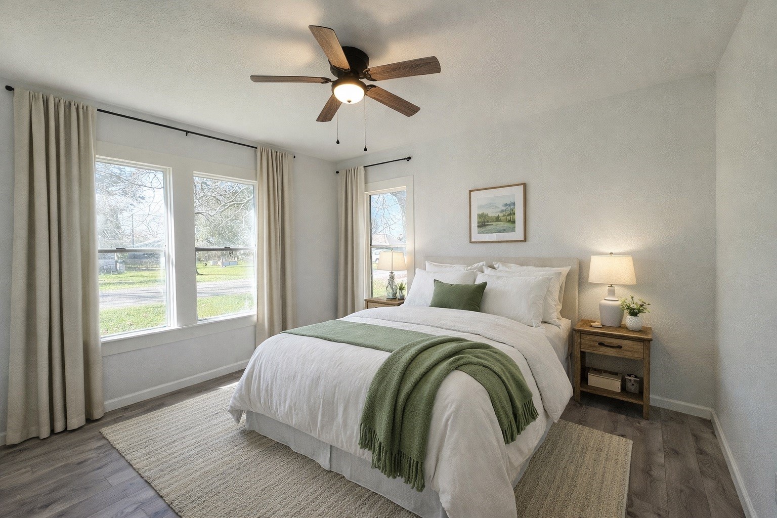 301 East 3rd Street Sweeny, TX 77480 - Photo 2 of 18 Primary Bedroom
Virtually staged to show potential