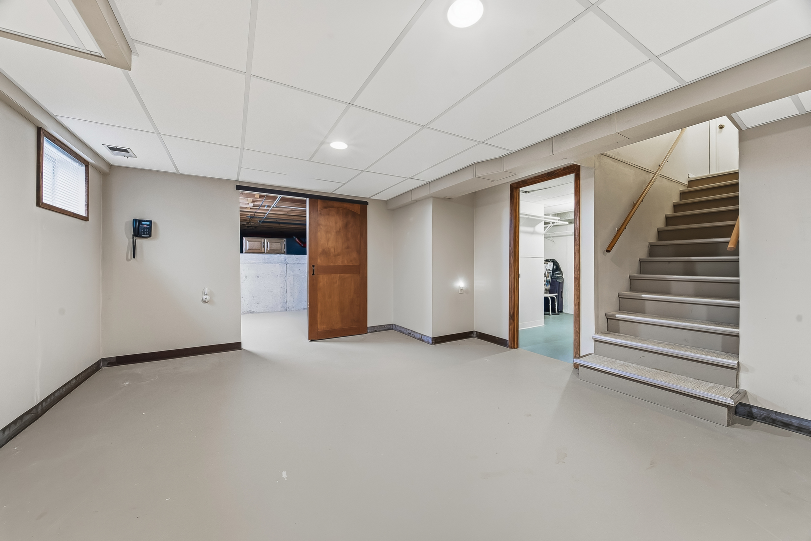 18317 Harper Street Lansing, IL 60438 - Photo 24 of 26 a view of empty room with stairs and door