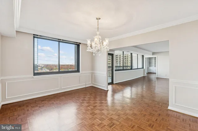 a view of an empty room with window