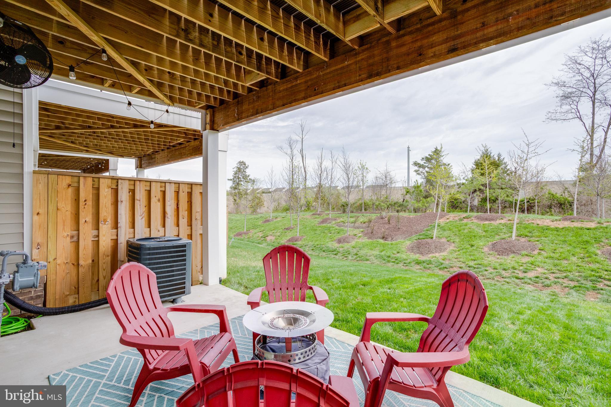 14488 Nebbiolo Drive Gainesville, VA 20155 - Photo 13 of 54 a view of a porch with furniture and yard
