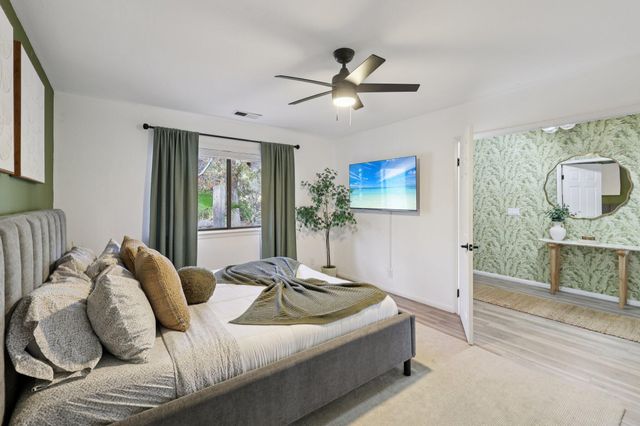 a view of outdoor space tennis court