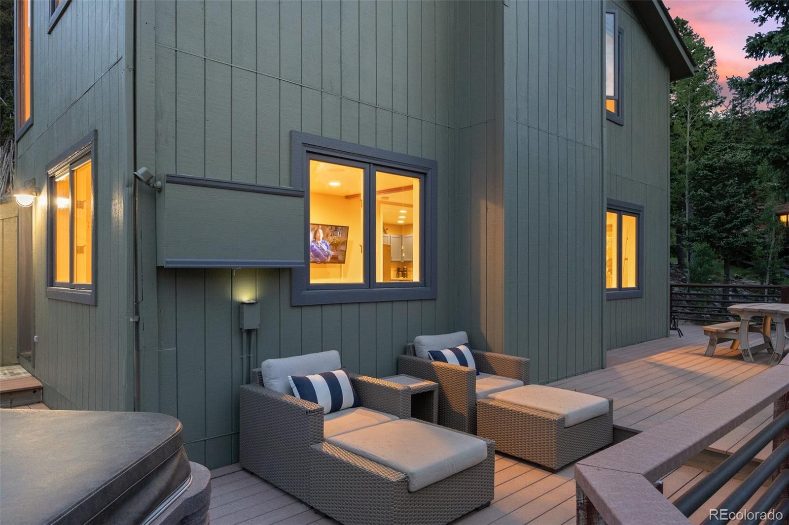 1682 Sinton Road Evergreen, CO 80439 - Photo 32 of 40 a outdoor space with patio furniture