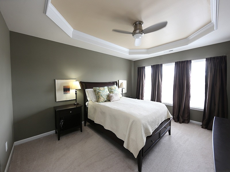 2505 Blooming Street Raleigh, NC 27612 - Photo 5 of 12 Beautiful Trey ceiling with french doors leading to spa like master bath. Truly a relaxing retreat. Master Bedroom