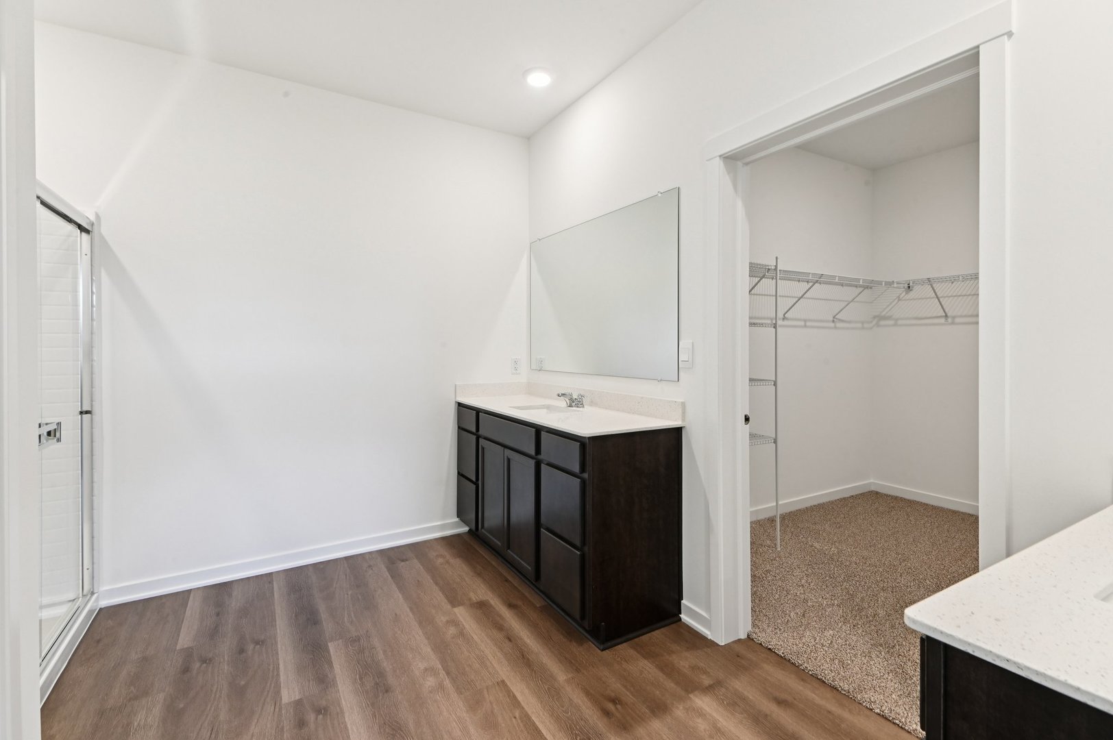 829 Mesa Lane Pingree Grove, IL 60140 - Photo 26 of 55 a bathroom with a sink and a mirror