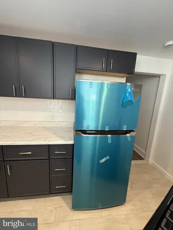 a close view of kitchen island