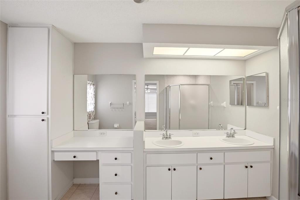 24644 Laurel Ridge Drive Lutz, FL 33559 - Photo 23 of 42 a bathroom with a double vanity sink mirror and