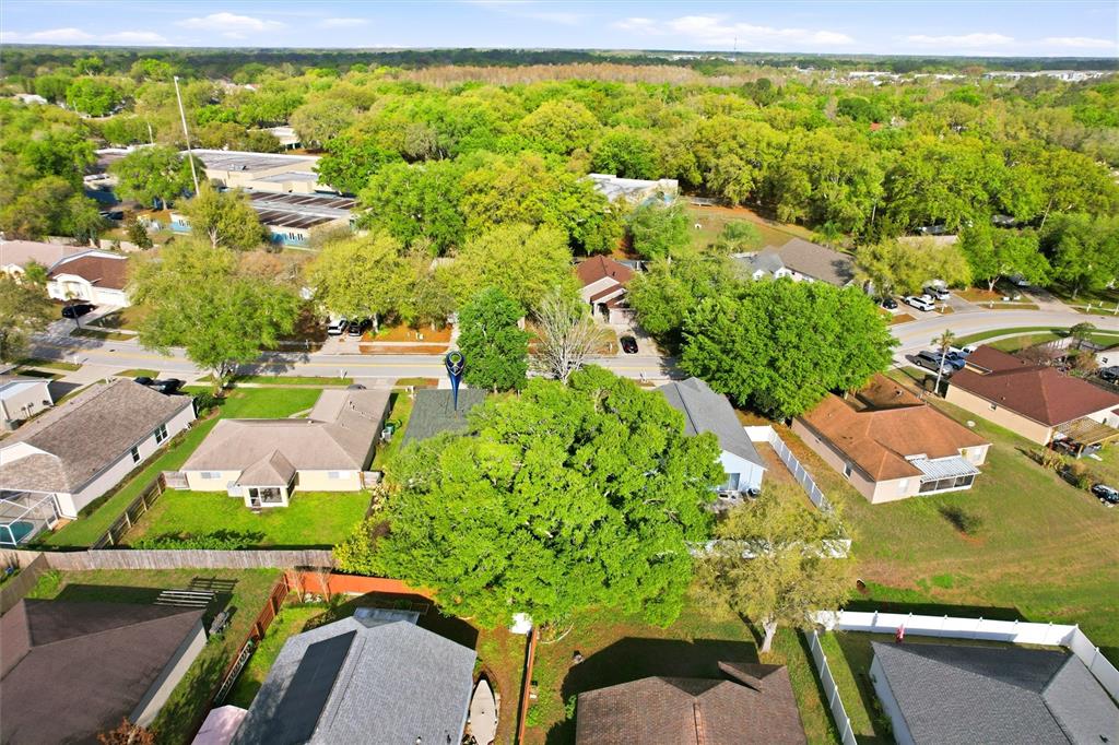 24644 Laurel Ridge Drive Lutz, FL 33559 - Photo 39 of 42 an aerial view of a house with a garden