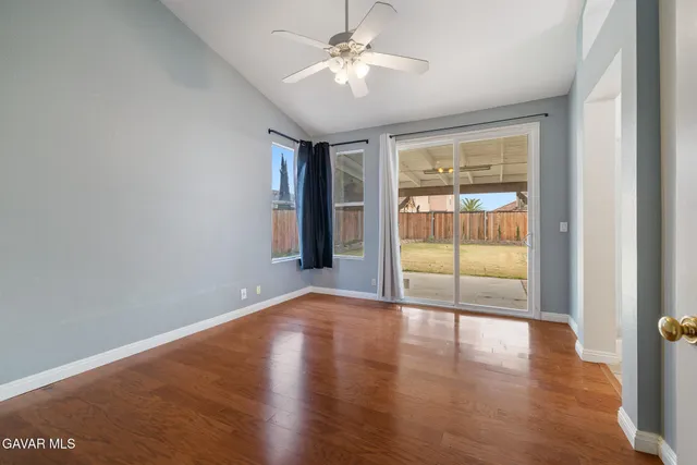 a view of an empty room with window