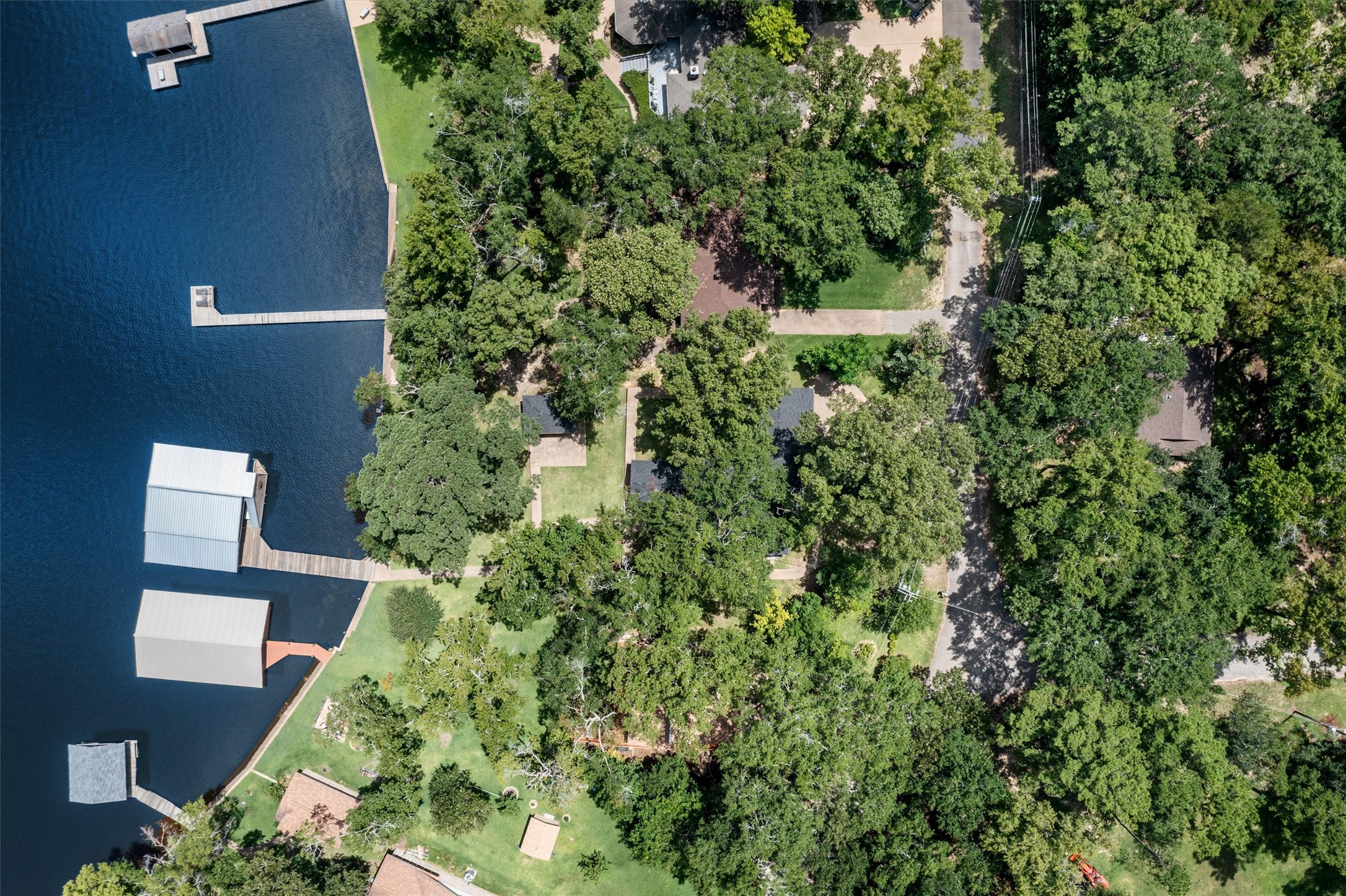 678 Sawmill Road Crockett, TX 75835 - Photo 29 of 29 an aerial view of a house with a yard