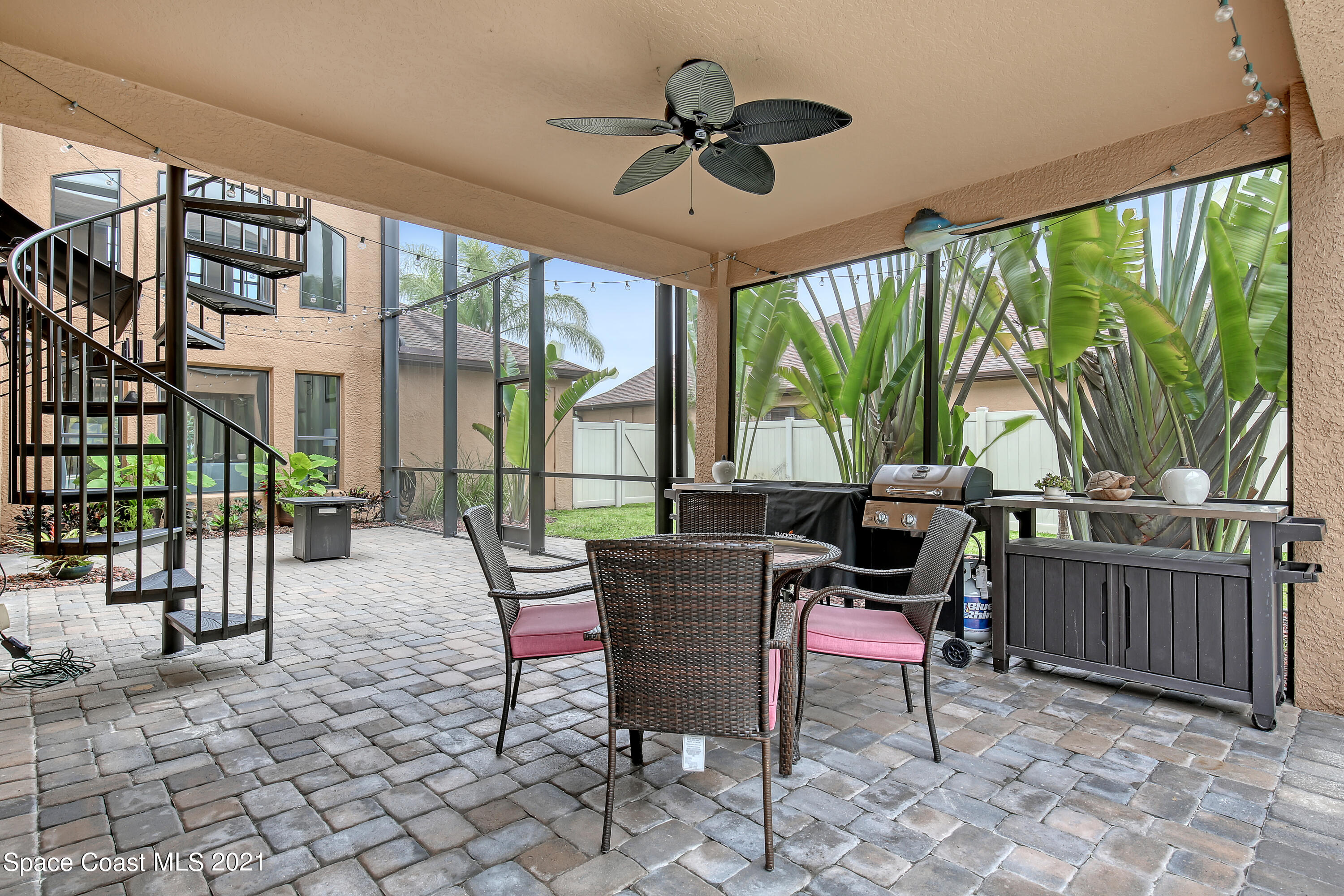 1380 Talon Way Melbourne, FL 32934 - Photo 45 of 59 a view of a dining room with furniture window and outside view