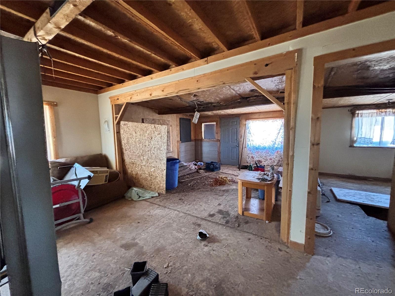 0 East Arvada Road Blanca, CO 81123 - Photo 6 of 17 a view of a room with lots of furniture and white walls