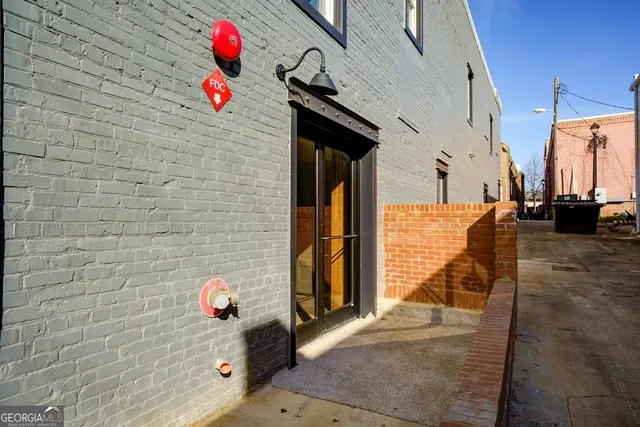 a view of electric room