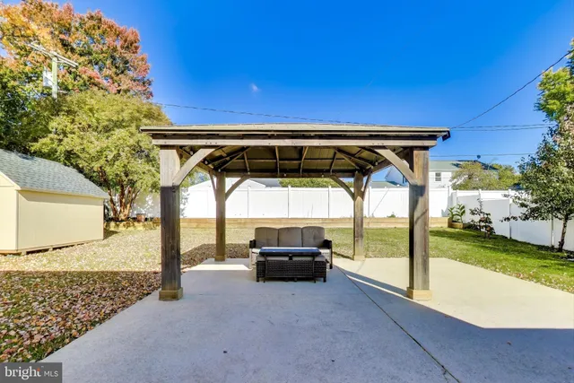 a view of outdoor space with seating