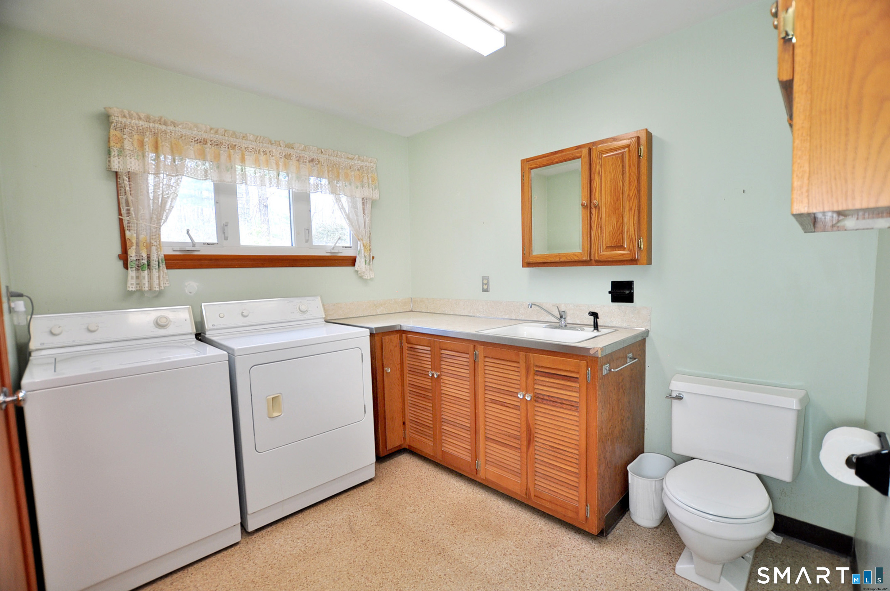 71 A Bartholomew Hill Road Goshen, CT 06756 - Photo 14 of 26 Large half bath with laundry and basement access