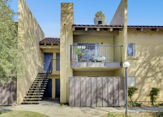 a front view of a house with ocean view