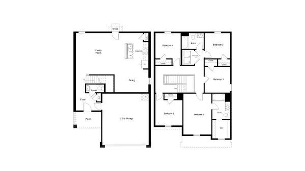 a picture of a floor plan