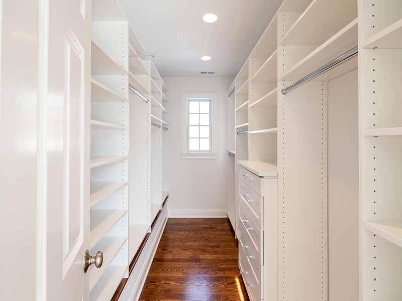 1 Laforge Road Darien, CT 06820 - Photo 17 of 24 a view of a hallway with wooden floor and staircase