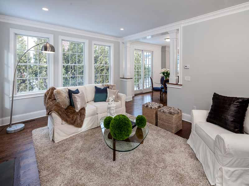 1 Laforge Road Darien, CT 06820 - Photo 5 of 24 a living room with furniture and a large window