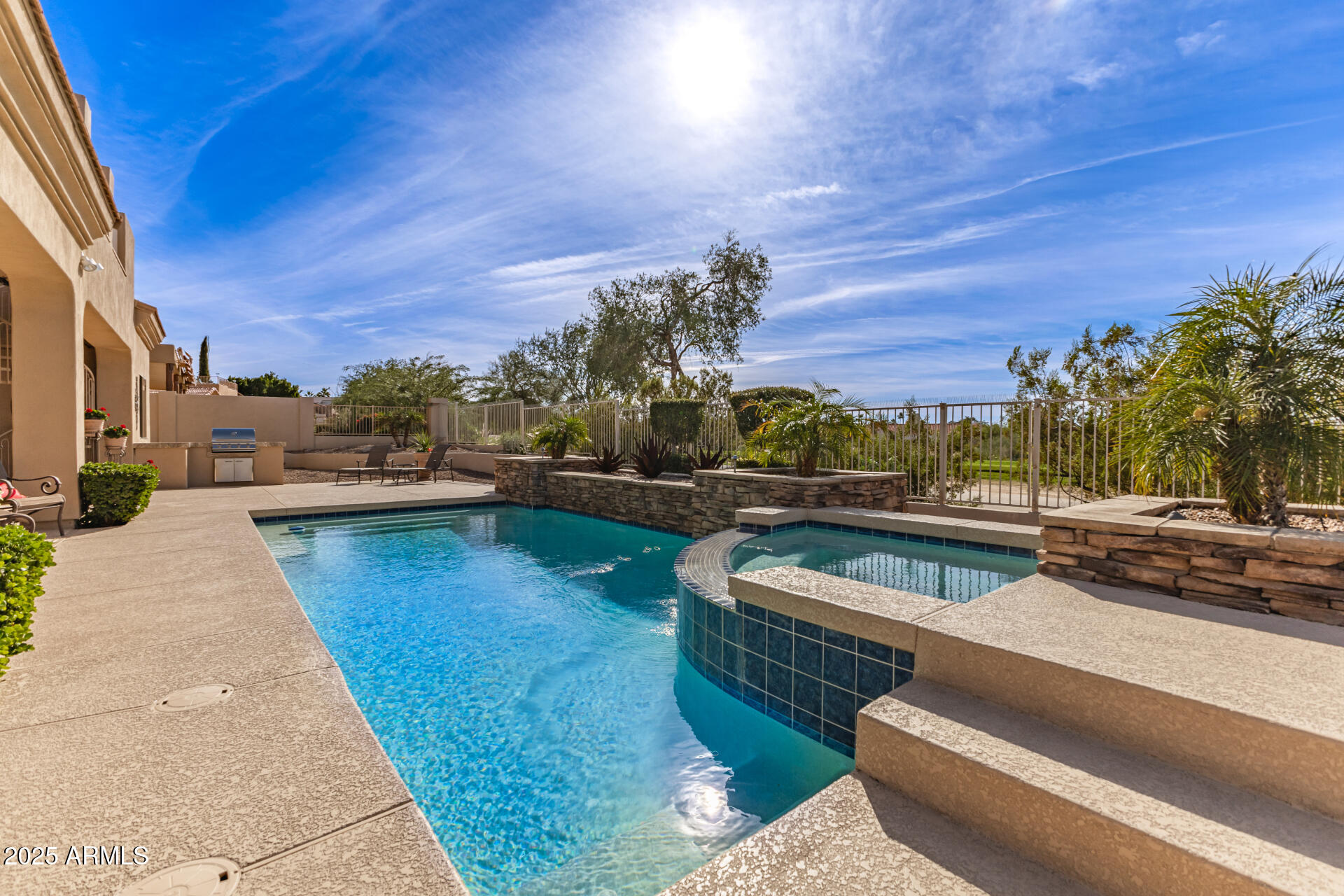 4055 North Recker Road Mesa, AZ 85215 - Photo 55 of 70 a view of swimming pool with seating space