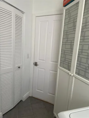 a view of a bathroom