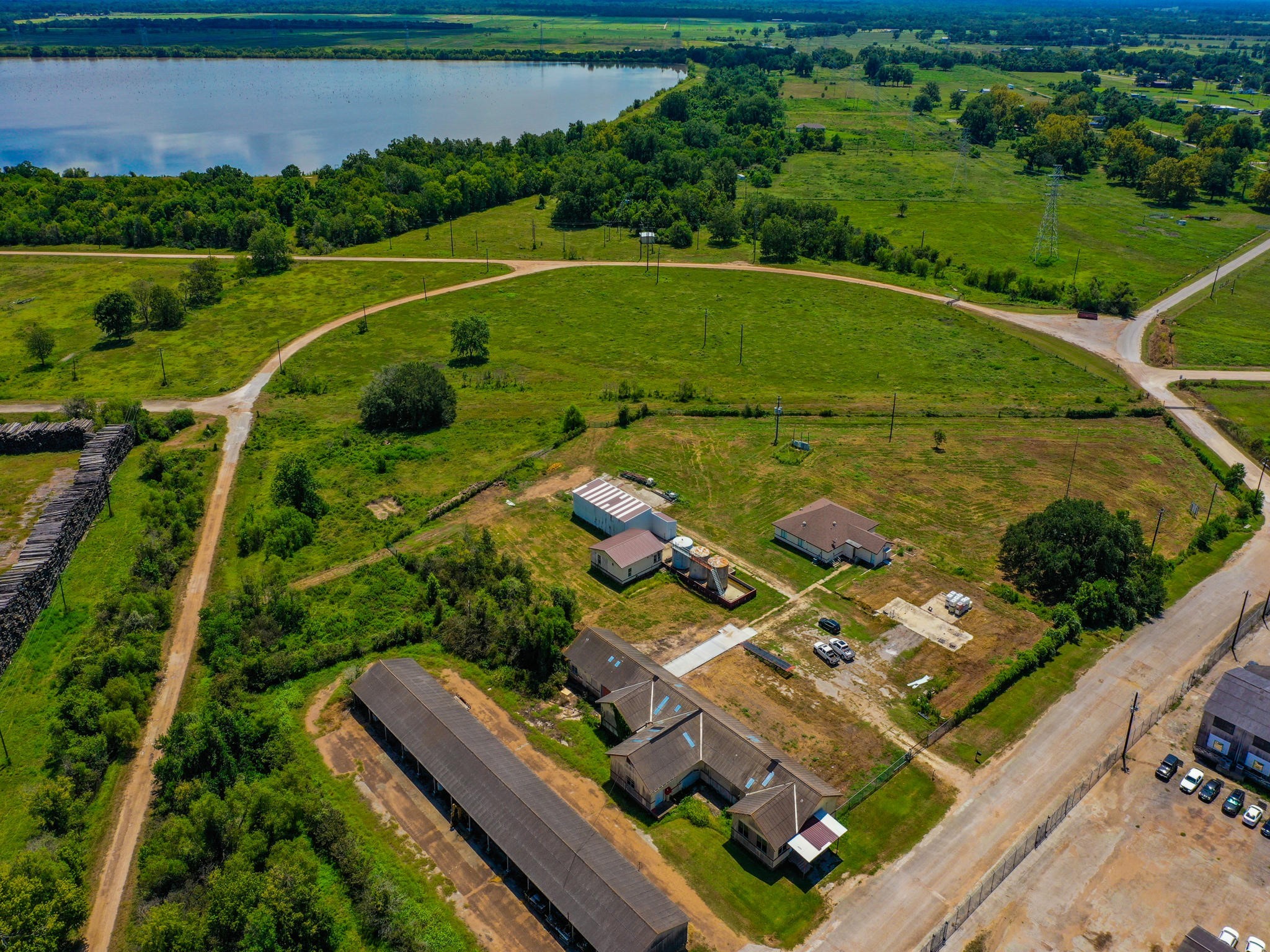 303 Vat Road Boling, TX 77420 - Photo 7 of 31 an aerial view of a football ground