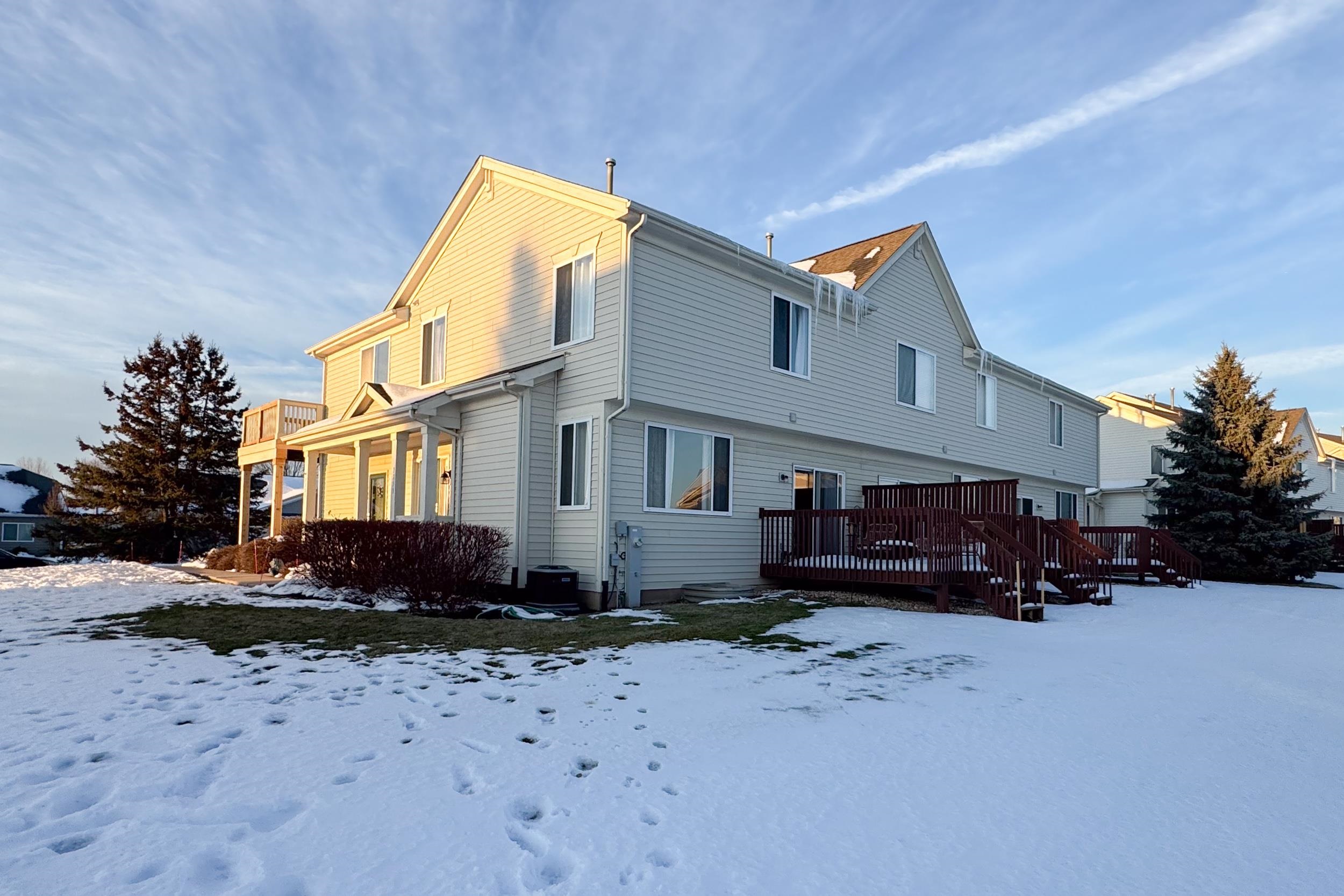 7253 Chucks Way Loves Park, IL 61111 - Photo 25 of 26 a view of a house with a yard
