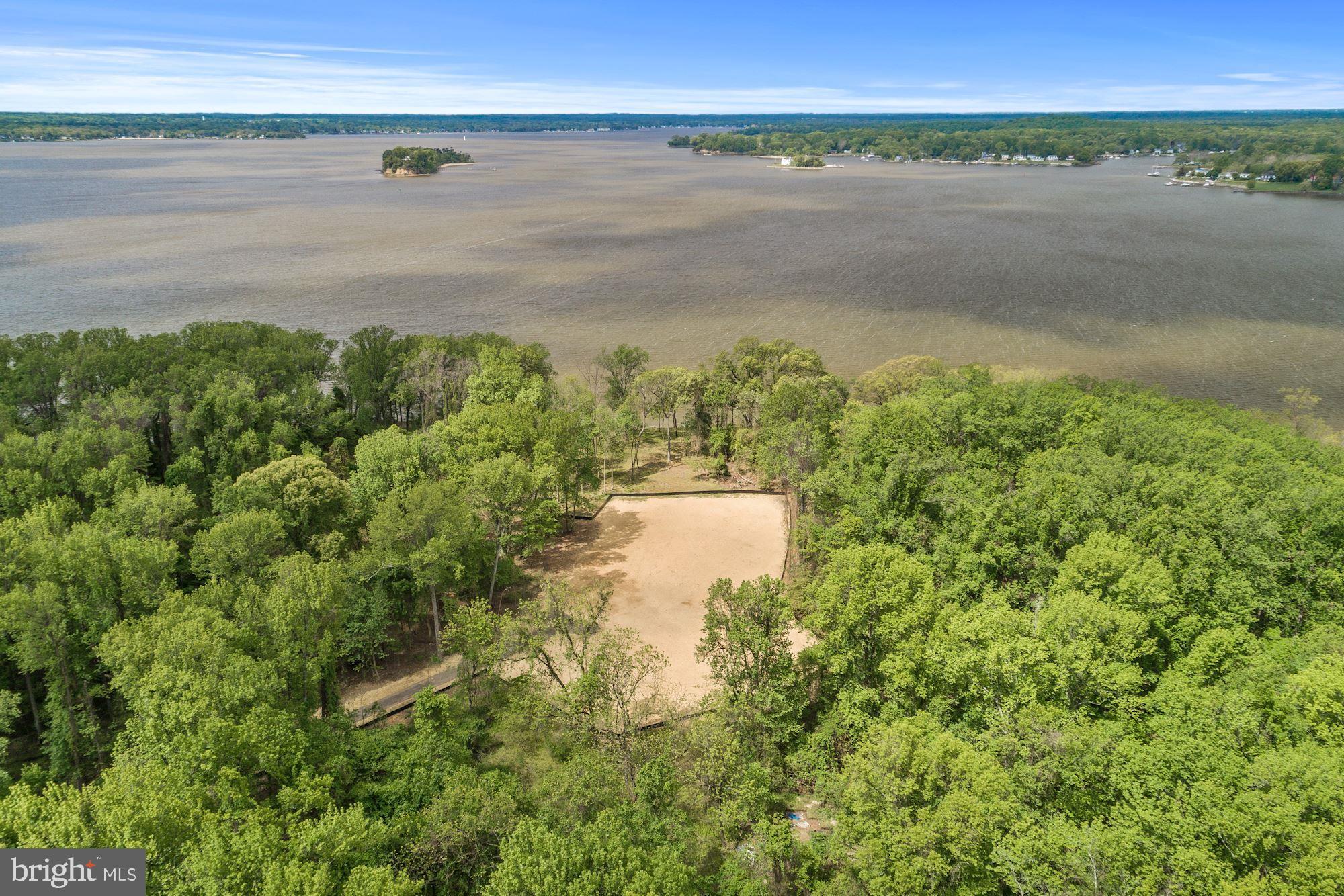 Aerial View of Property on Magothy