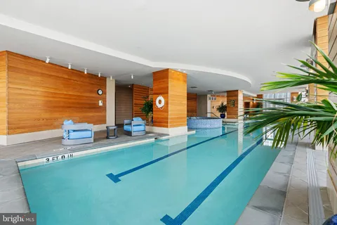 a city street lined with tall buildings