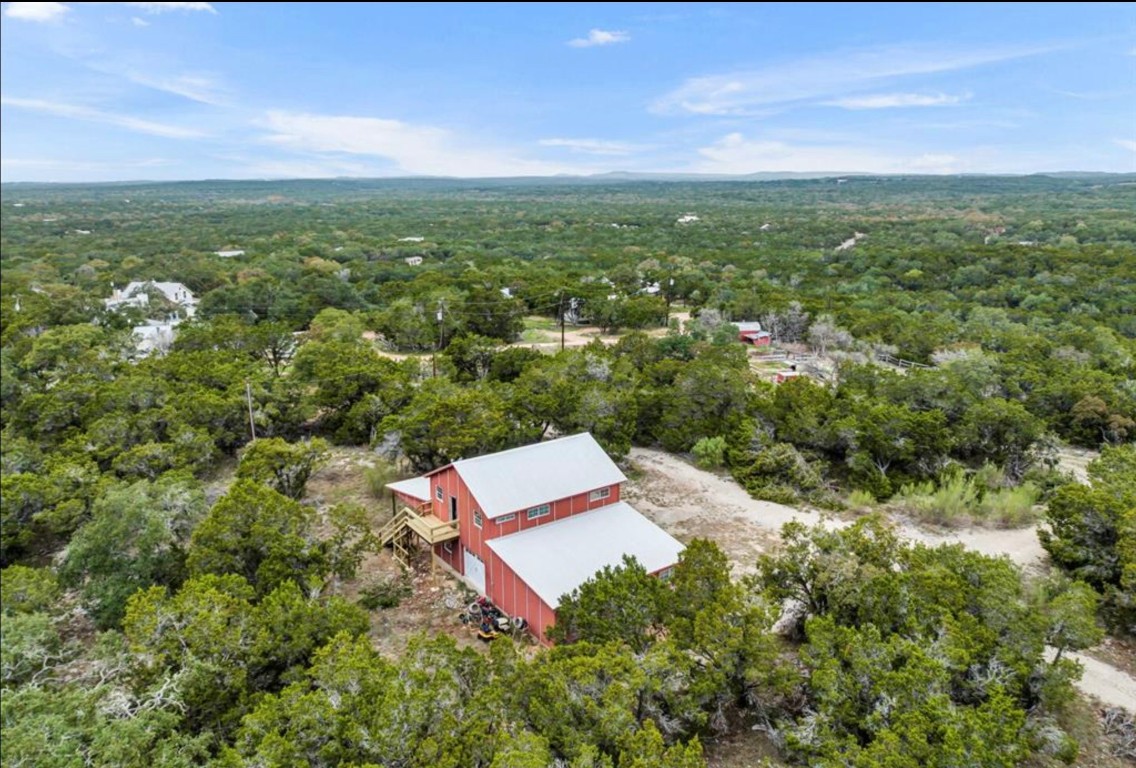 251 Circle Drive Wimberley, TX 78676 - Photo 14 of 32 an aerial view of a house with a yard