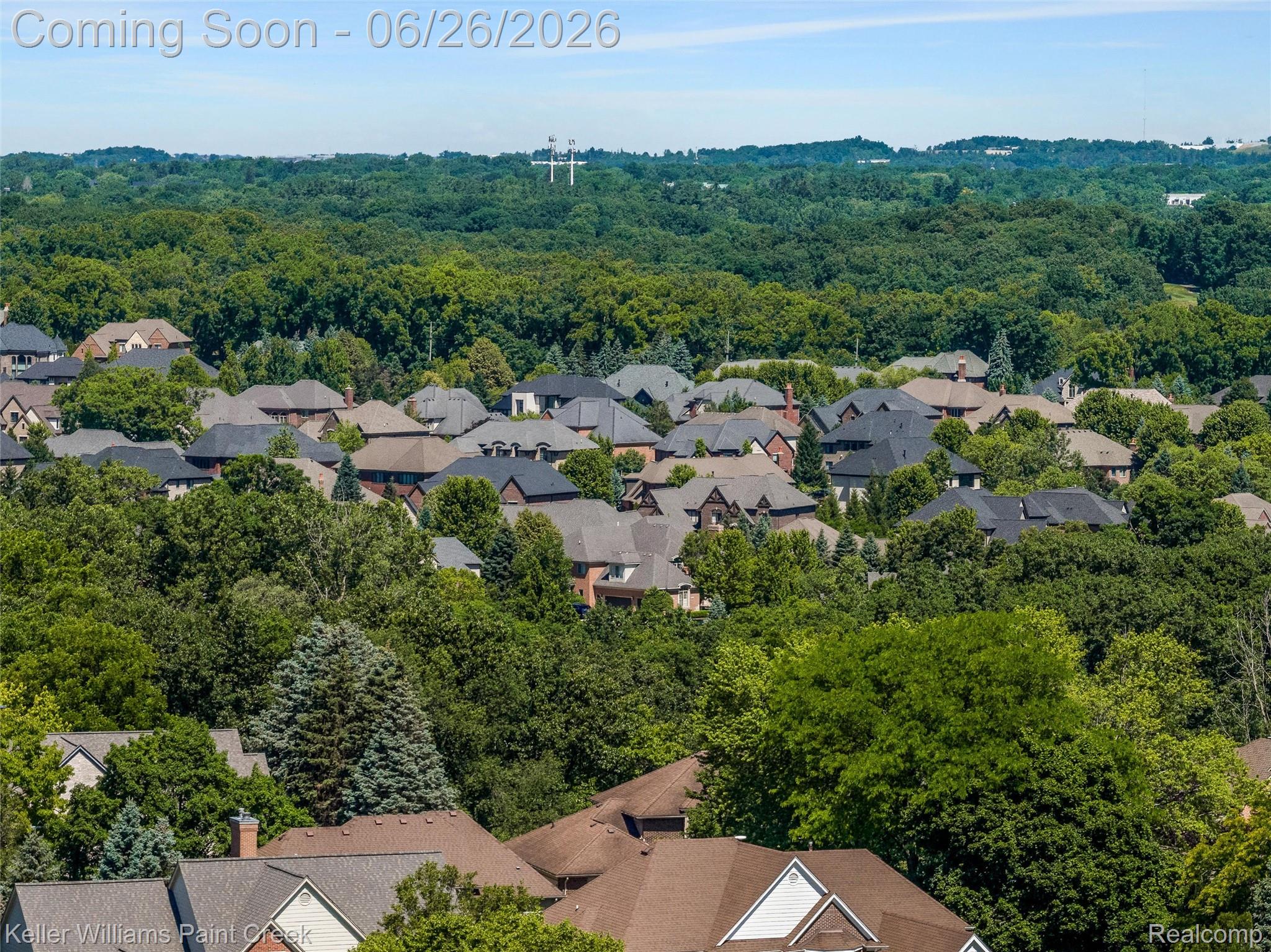 2036 Hickory Trail Drive Rochester, MI 48309 - Photo 77 of 77 83-2036 Hickory Trail Dr - Aerial 0023.jpg