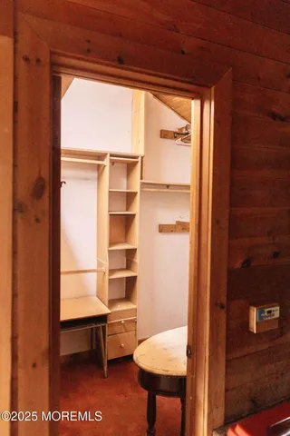 a view of a gallery with window