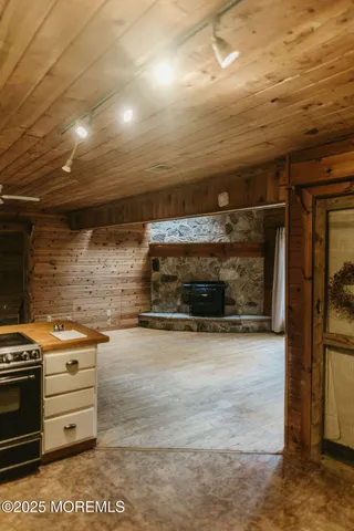 a bathroom with a sink a vanity and a mirror
