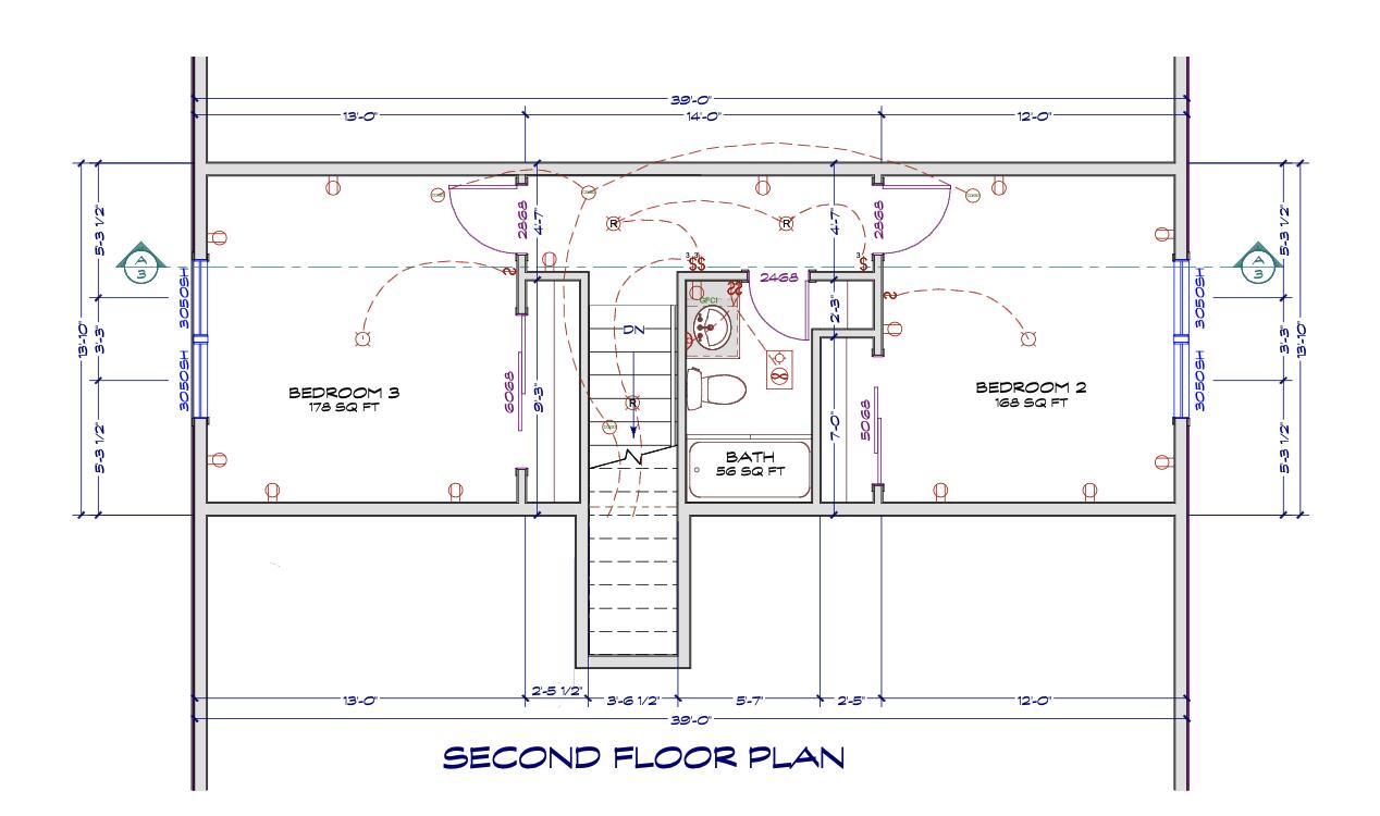 388 Randy Street Ashland, OR 97520 - Photo 30 of 30 Second level floor plan