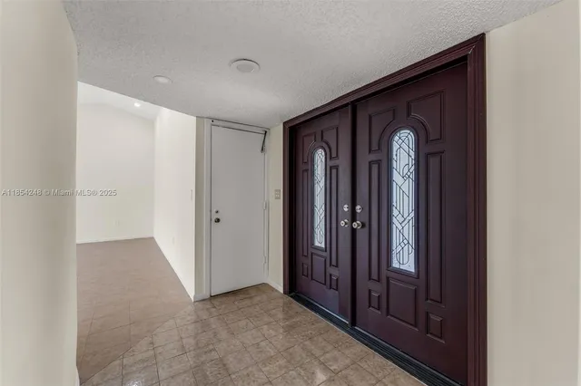 a view of a front door