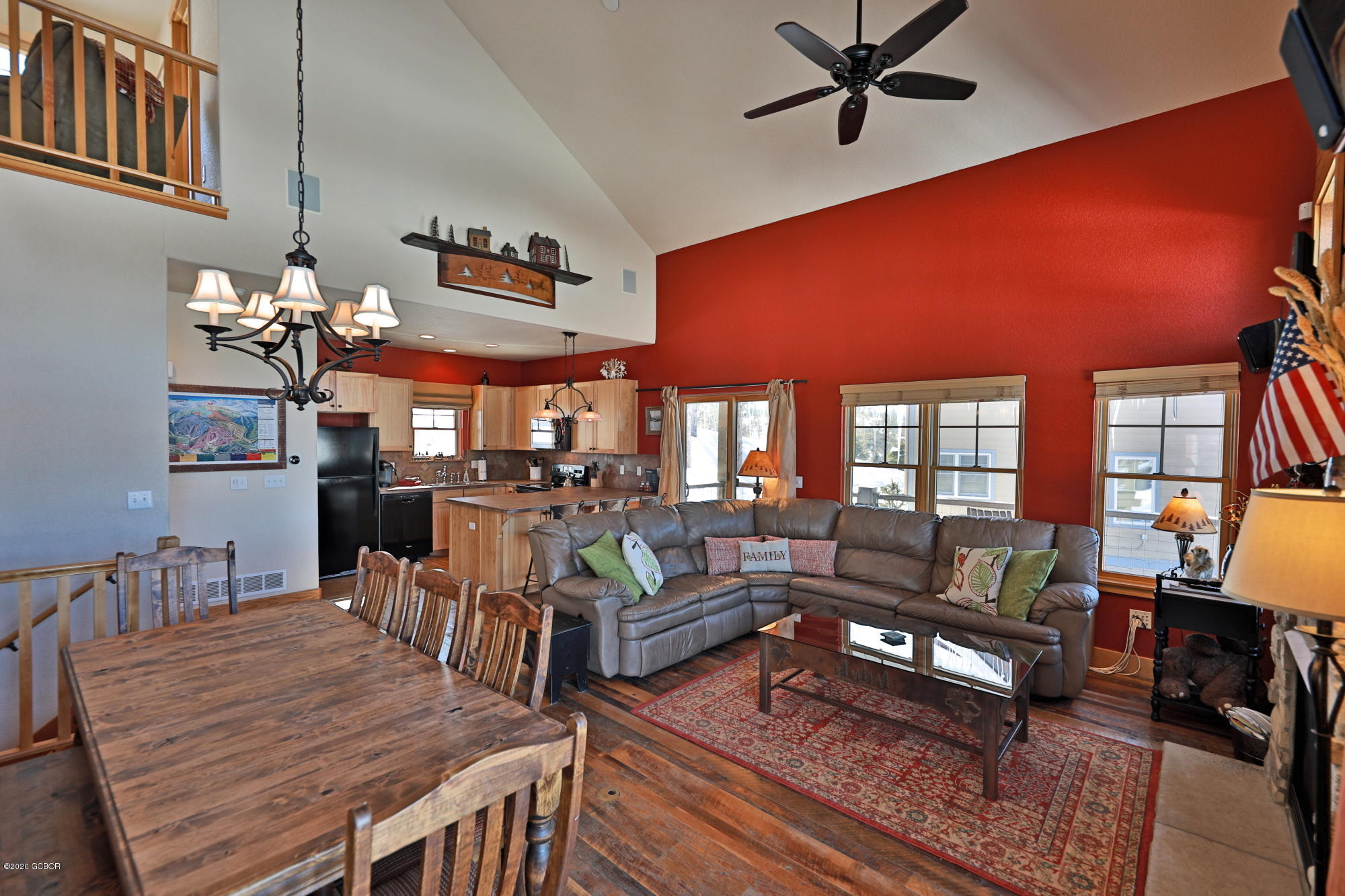 Dining and Living Areas