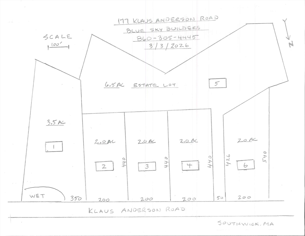 179 Klaus Anderson Road Southwick, MA 01077 - Photo 2 of 4 a black and white photo of a picture