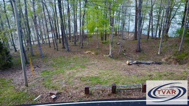 a view of outdoor space with entertaining space