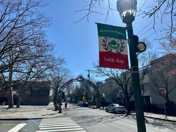 a sign board with parking space