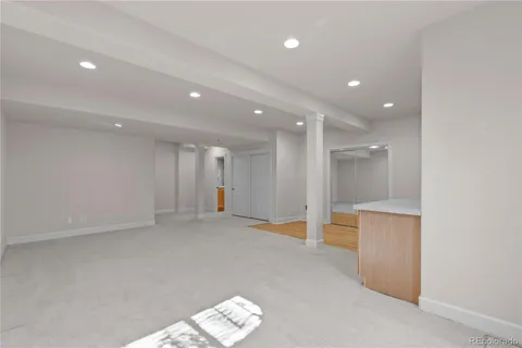 a view of empty room