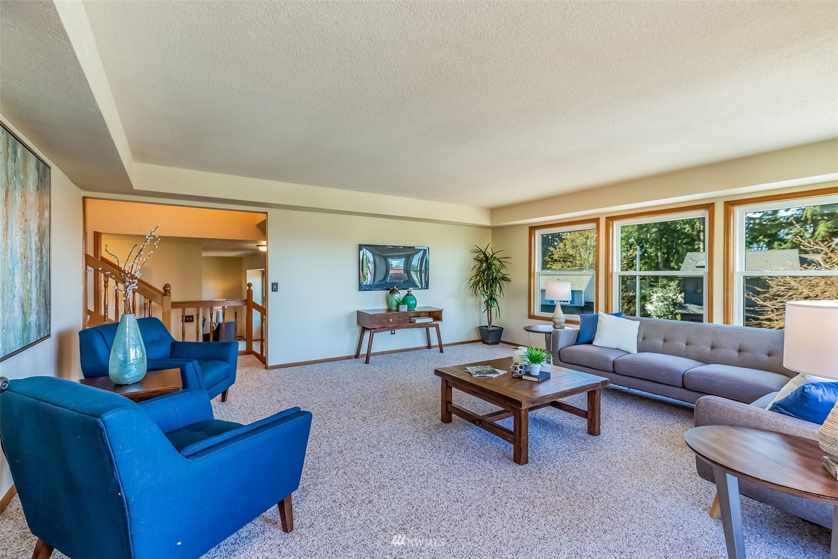 924 Goat Trail Loop Road Mukilteo, WA 98275 - Photo 15 of 40 a living room with furniture and a large window