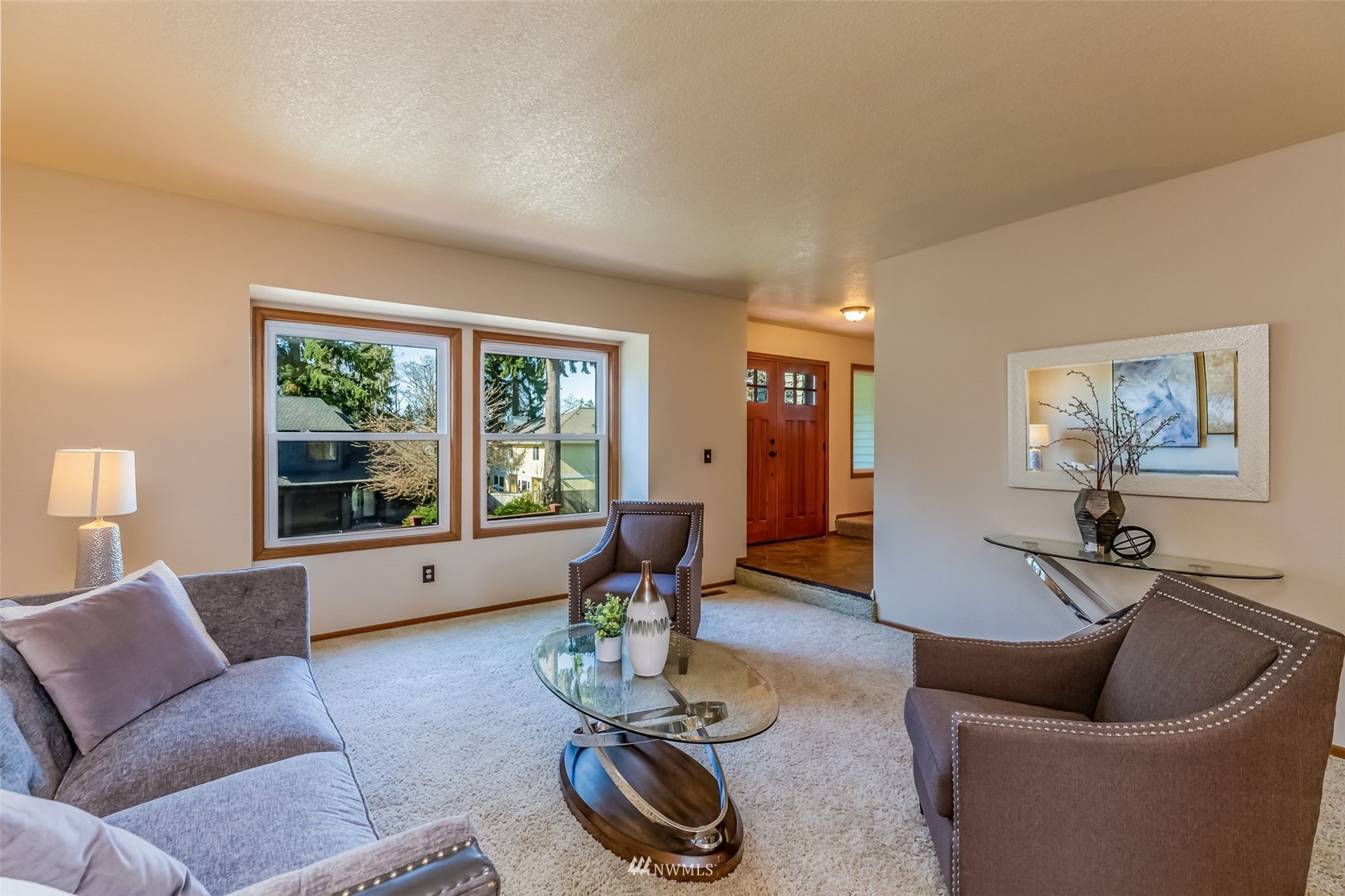924 Goat Trail Loop Road Mukilteo, WA 98275 - Photo 3 of 40 a living room with furniture and a large window