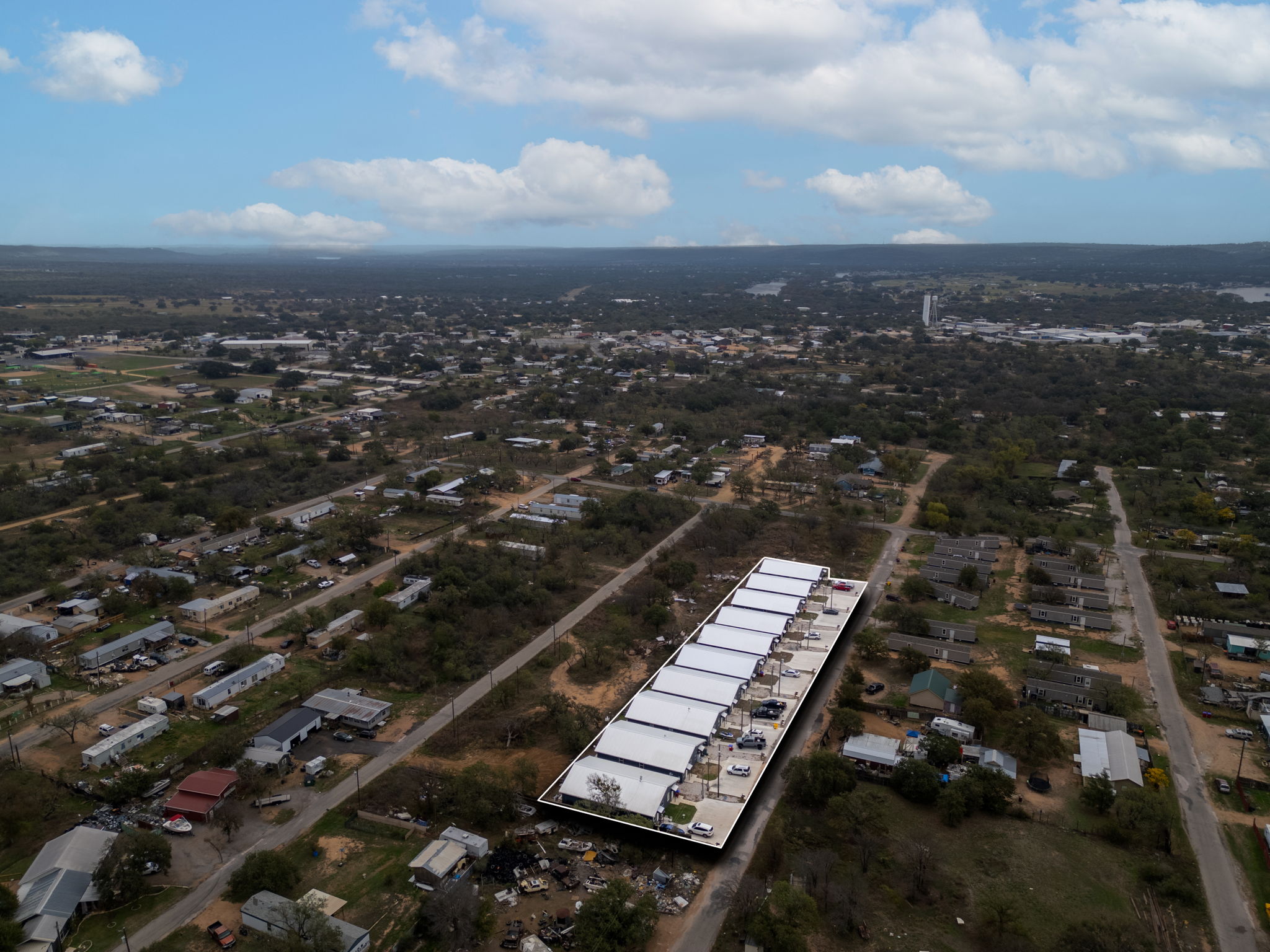 870 Waco Street Kingsland, TX 78639 - Photo 2 of 30 an aerial view of city