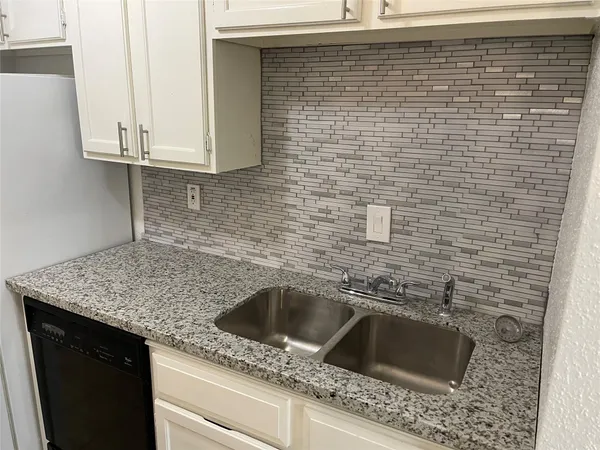 a close view of sink