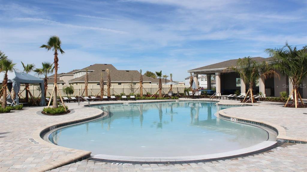 5205 Southwest 40th Circle Ocala, FL 34474 - Photo 31 of 32 a view of a swimming pool with outdoor seating