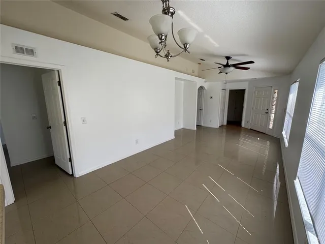 a view of a hallway with a hallway