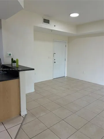 a view of empty room