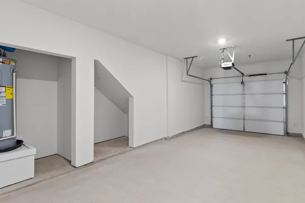 a close view of closet