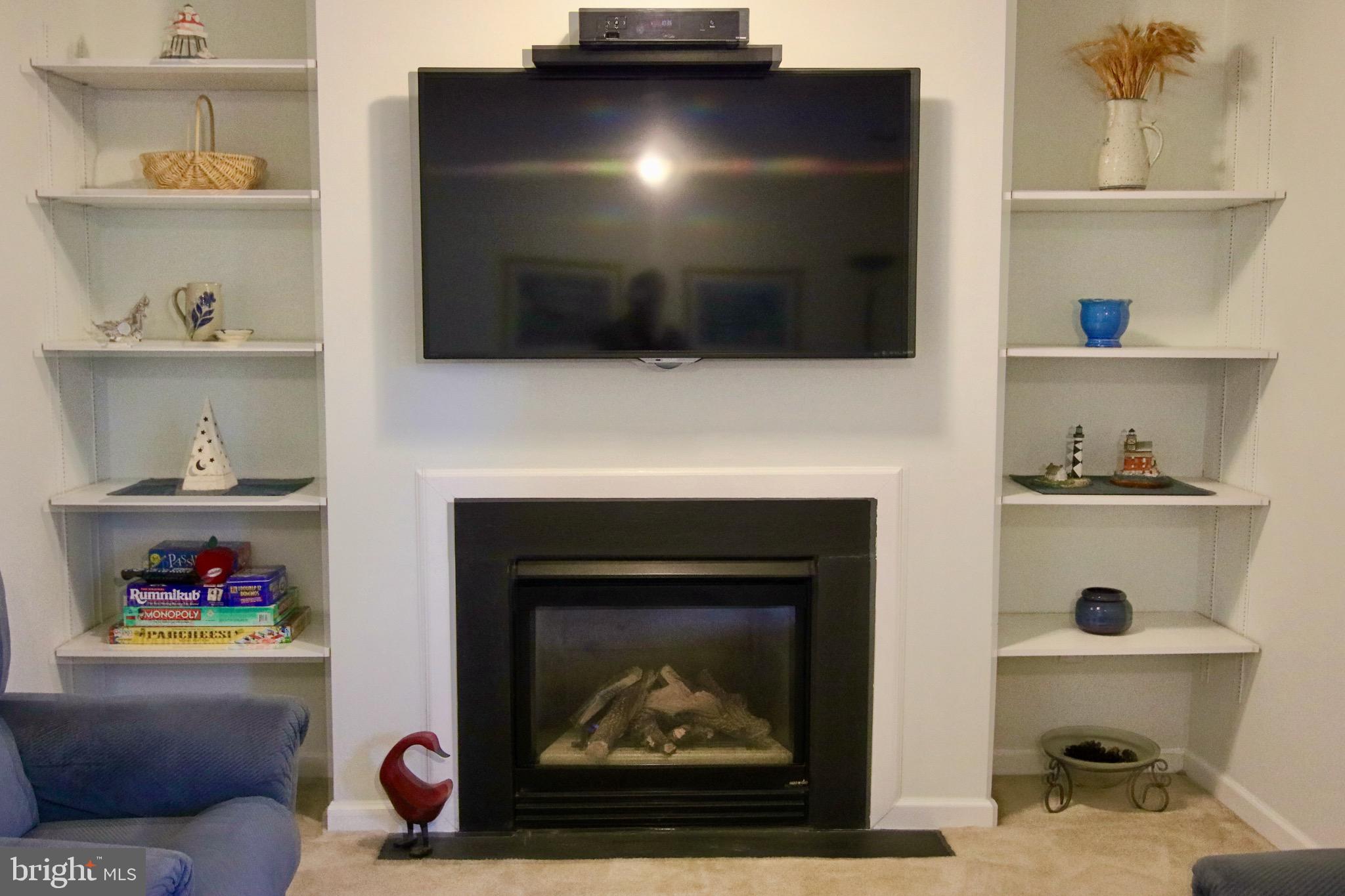 2643 Cedar Elm Drive Odenton, MD 21113 - Photo 34 of 59 Lower level Family Room with Gas Fireplace