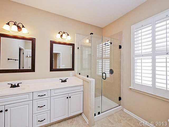 420 Third Baxter Street Fort Mill, SC 29708 - Photo 11 of 16 a bathroom with double sink and a mirror